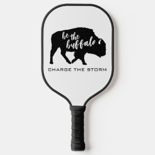 Sei der Sturm der Buffalo-Silhouette Pickleball Schläger
