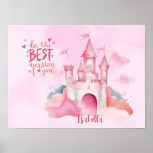 "Sei die beste Version von dir" Palast Pink Cloud