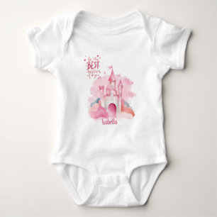 Sei die beste Version von dir selbst, personalisie Baby Strampler