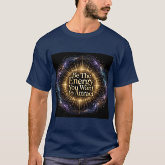 Sei die Energie, die du anziehen möchtest Motivati T-Shirt
