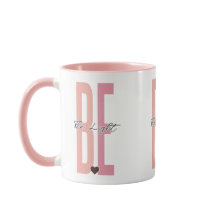 Sei die leichte Tasse