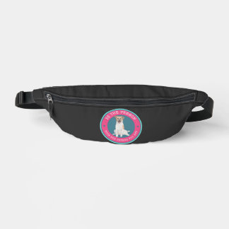 Sei die Person, die dein Hund in dir sieht Bauchtasche
