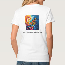 Sei die Veränderung, die du in der Welt sehen will T-Shirt