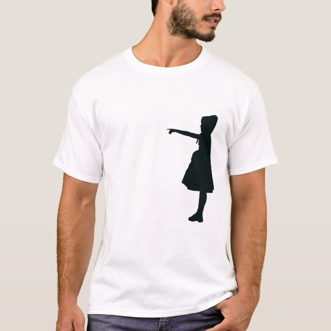 Sei dir des Wolfes bewusst T-Shirt (Vorderseite)