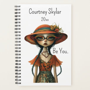 Sei du Quirky Whimsical Woman, ändere den Namen, d Planer