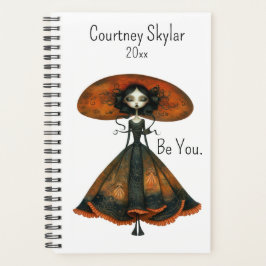 Sei du Quirky Whimsical Woman, ändere den Namen, d Planer