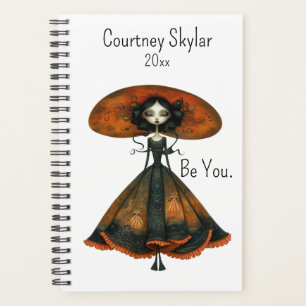 Sei du Quirky Whimsical Woman, ändere den Namen, d Planer