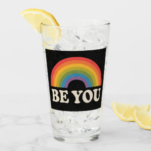 Sei du schwul lesbisch Pride LGBTQ Verbündeter Reg Glas