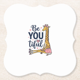 Sei Du Tiful Giraffe Rollschuh Vintage-Shirt De Untersetzer