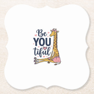 Sei Du Tiful Giraffe Rollschuh Vintage-Shirt De Untersetzer