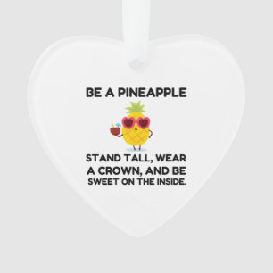 Sei ein Ananas lustig Ornament