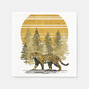 Sei ein Aztec Jaguar Serviette