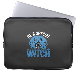 Sei ein besonderer Hexen-Halloween-Entwurf_1 Laptopschutzhülle