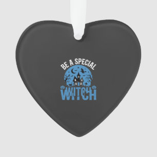 Sei ein besonderer Hexen-Halloween-Entwurf_1 Ornament