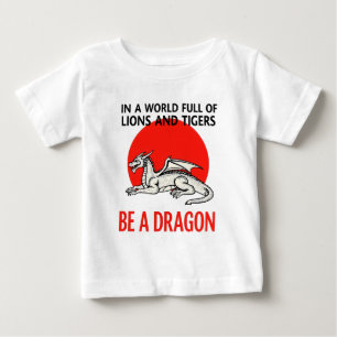 Sei ein Drache - Einzigartiges Fantasy-Design Baby T-shirt