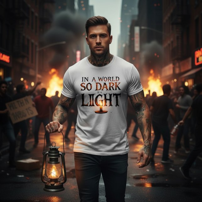 Sei ein Licht T-Shirt (Von Creator hochgeladen)