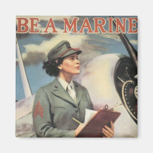 Sei ein Marine - Befreie einen Marine zum Kämpfen Magnet