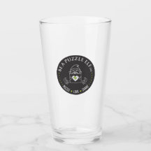 Sei ein Puzzle-Elf - Wasserflasche / Trinkbecher