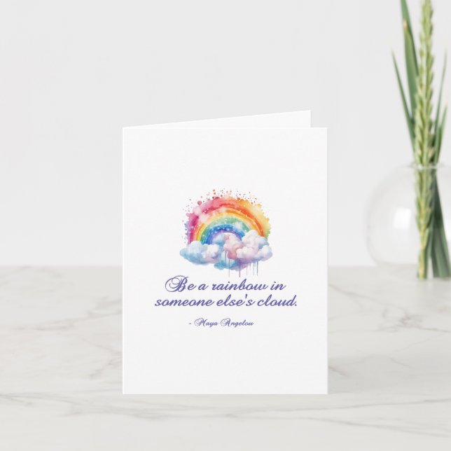 Sei ein Regenbogen 2 (Vorderseite)