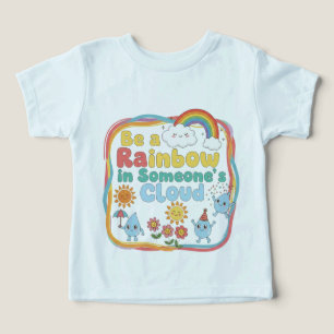 Sei ein Regenbogen in der Cloud eines Menschen