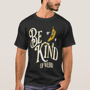 Sei eine Art verrückter lustiger Spinner-Witz mit T-Shirt