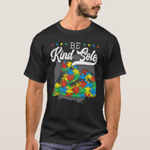 Sei eine freundliche Seele Asd Autismus Unterstütz T-Shirt