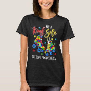 Sei eine freundliche Seele Autism Awareness Puzzle T-Shirt