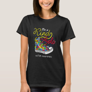 Sei eine freundliche Seele Autism Awareness Puzzle T-Shirt