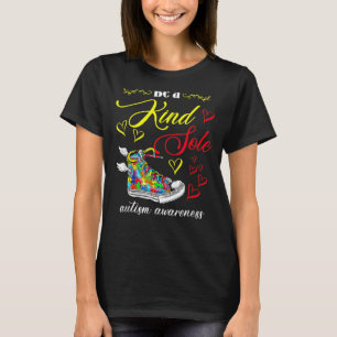 Sei eine freundliche Seele Autism Awareness Puzzle T-Shirt