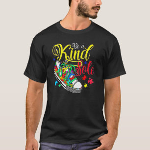 Sei eine freundliche Seele Autism Awareness Puzzle T-Shirt