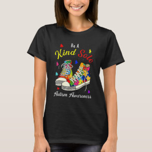 Sei eine freundliche Seele Autism Awareness Puzzle T-Shirt