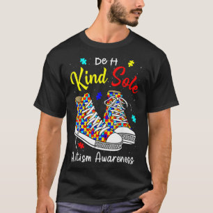 Sei eine freundliche Seele Autism Awareness Regenb T-Shirt