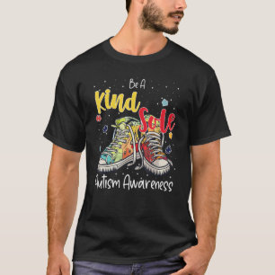 Sei eine freundliche Seele Autism Awareness Regenb T-Shirt