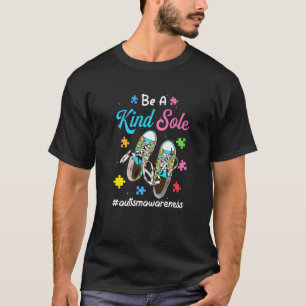 Sei eine freundliche Seele Autism Jungen Mädchen P T-Shirt