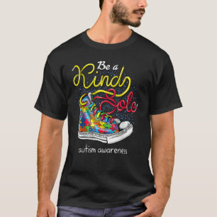 Sei eine freundliche Seele Autismus-Bewusstsein-Pu T-Shirt