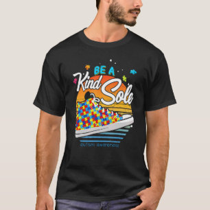 Sei eine freundliche Seele Autismus-Bewusstsein Pu T-Shirt