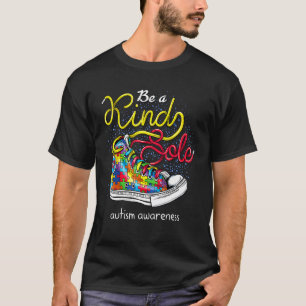 Sei eine freundliche Seele Autismusrätsel Schuhe S T-Shirt