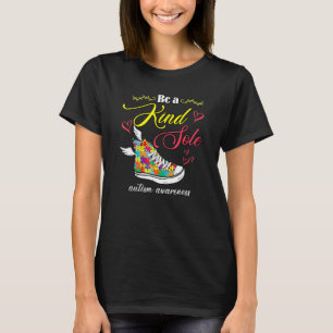 Sei eine freundliche Seele Autismussensibilisierun T-Shirt