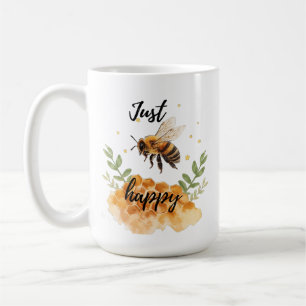 Sei einfach glücklich kaffeetasse