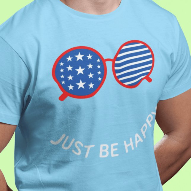 Sei einfach glücklich T-Shirt (Von Creator hochgeladen)