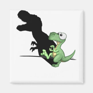 Sei einfach, was Dinosaur T-Rex Funny Dino Geschen Magnet