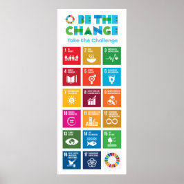 Sei es der Wandel, um die globalen Ziele der Herau Poster