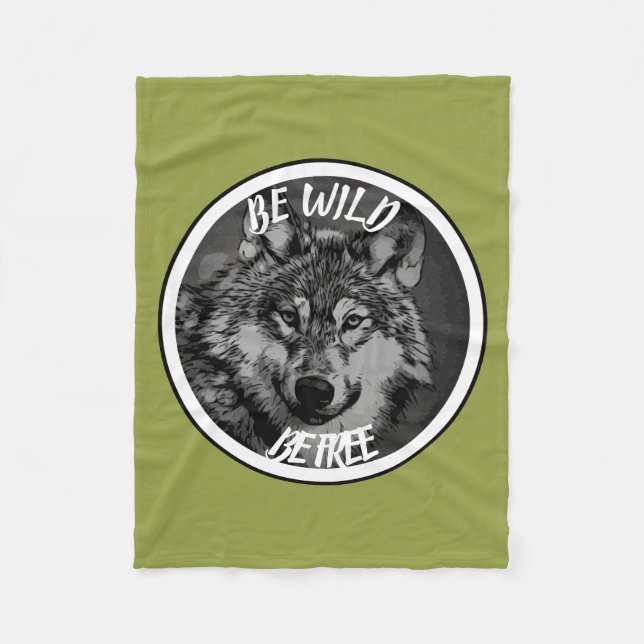 Sei frei! fleecedecke (Vorderseite)