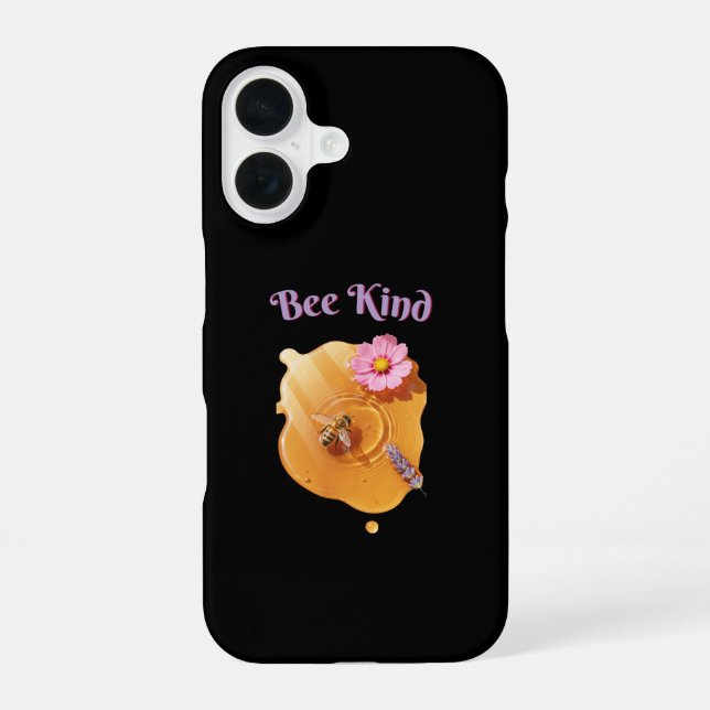 Sei Freundlich iPhone 16 Hülle (Rückseite)