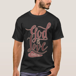 Sei freundlich liebe wie Jesus religiöser Gott chr T-Shirt