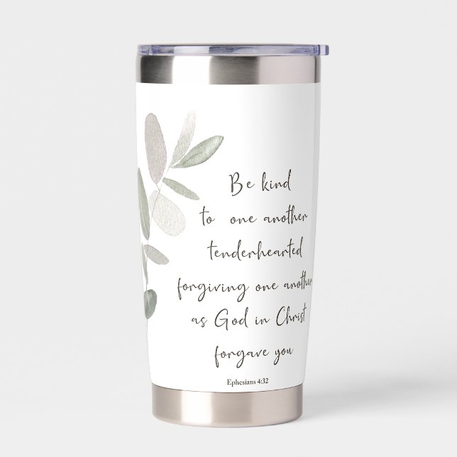 Sei freundlich minimalistisch botanisch thermobecher (Links)