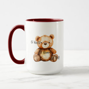Sei freundlich Sei tapfer Sei du selbst Personalis Tasse