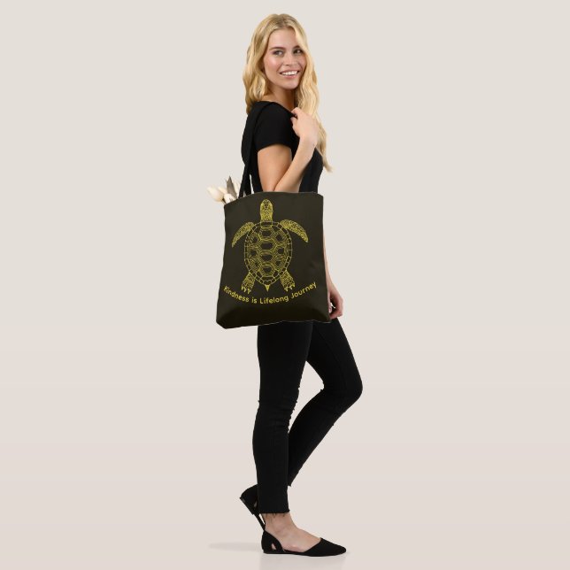 Sei freundlich tasche (Am Model)