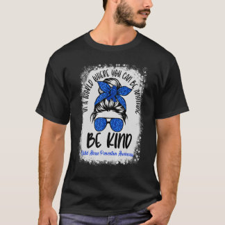 Sei freundlich und blau wähle Kindesmissbrauch aus T-Shirt