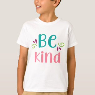 Sei freundliches farbenfrohes Design T-Shirt